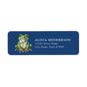 Frog Return Address Labels