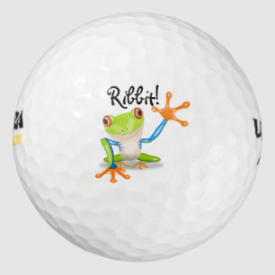Frog! Ribbit! - GOLF BALLS-Customise Your Own Balls