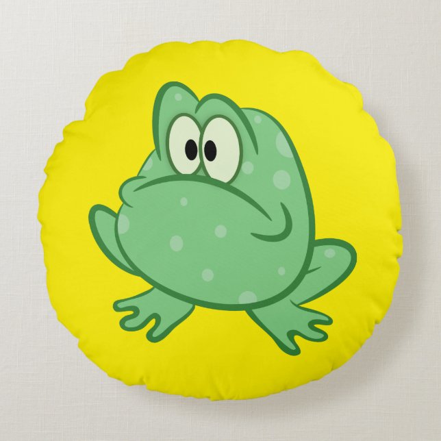 Frog Round Cushion (Front)
