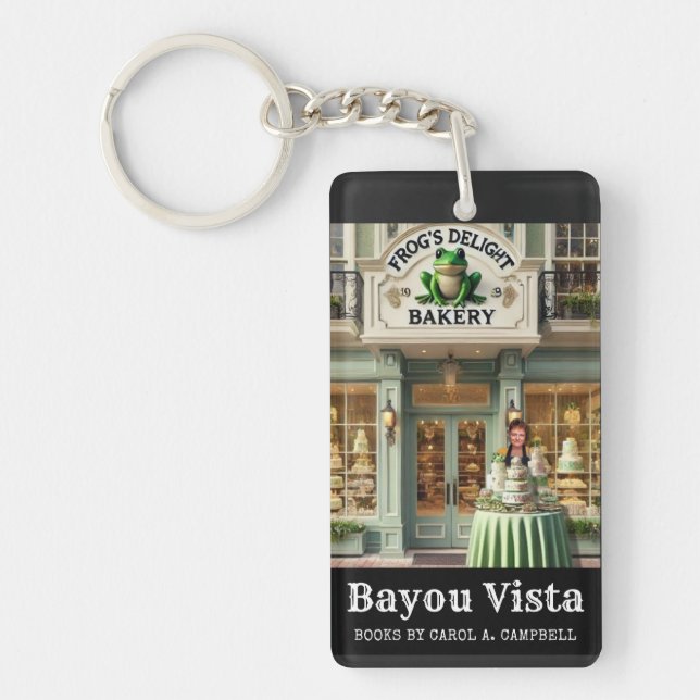 Frog’s Delight Bakery – Southern Psychos Collectio Key Ring (Front)
