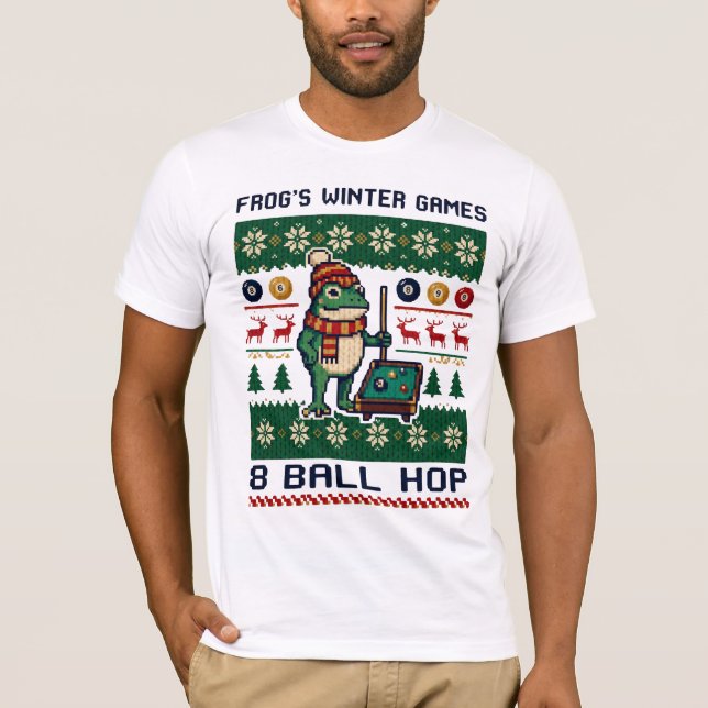 Frog’s Winter Games 8 Ball Hop T-Shirt (Front)