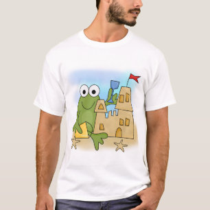 Frog Sand Castle Tshirts and Gifts