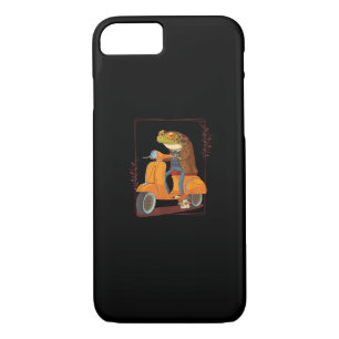 Frog  Scooter Mushroom Goblincore Academia Aesthet Case-Mate iPhone Case