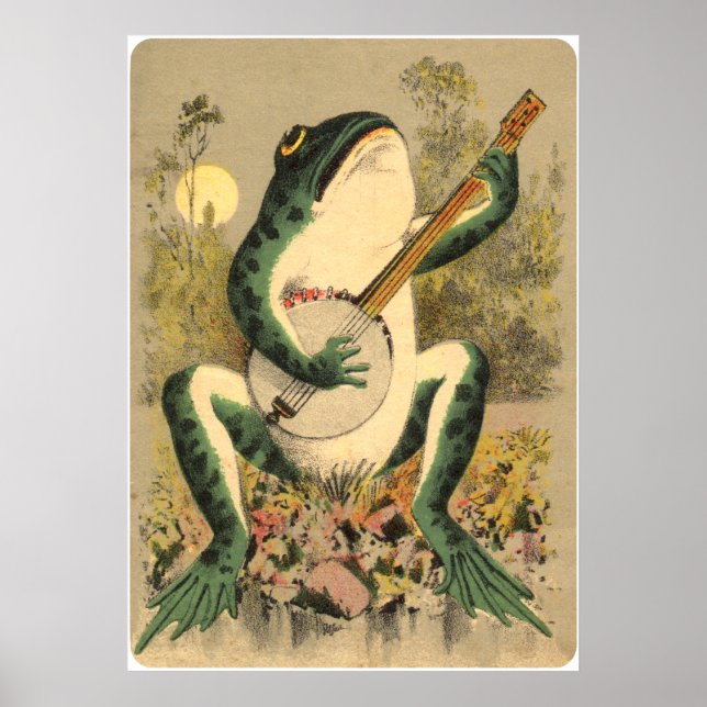 Frog Serenade Poster (Front)