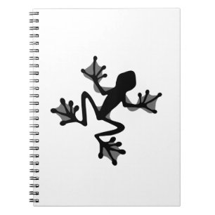 Frog Silhouette Notebook