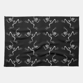 Frog Skeletons Tea Towel