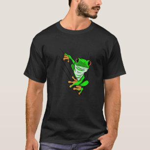 frog small mini pocket green cute toxic Premium T-Shirt