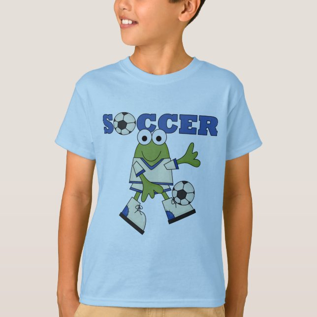 Frog Soccer Tshirts and Gifts (Front)