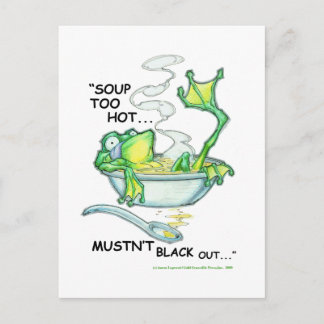 Frog Soup Postcard