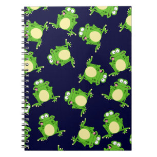 Frog Spiral Notebook