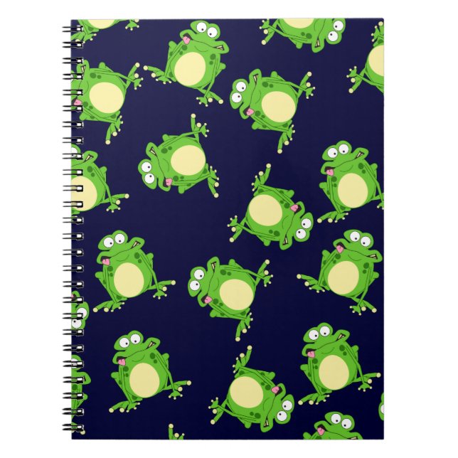 Frog Spiral Notebook (Front)