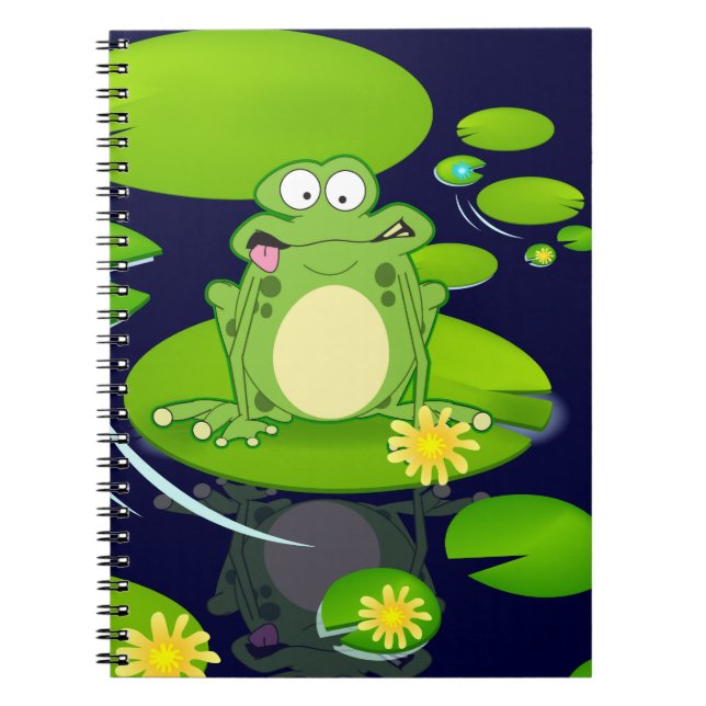 Frog Spiral Notebook (Front)