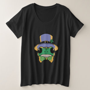 Frog St Patricks Day Costume Plus Size T-Shirt