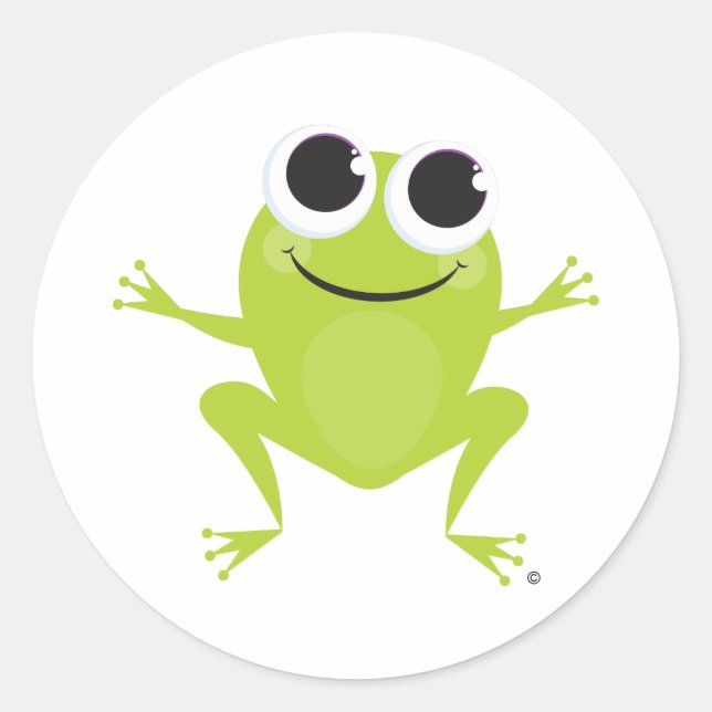 Frog Sticker (Front)