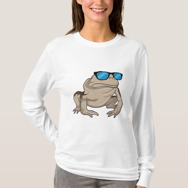 Frog Sunglasses T-Shirt (Front)