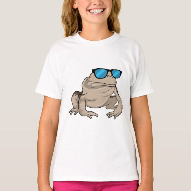Frog Sunglasses T-Shirt (Front)