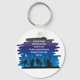 Frog symphony key ring