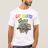 Frog Toad Gay Rights LGBT Pride Month