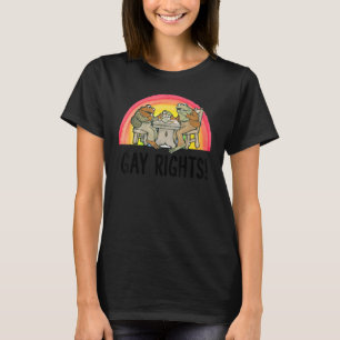 Frog Toad Gay Rights LGBT Pride T-Shirt