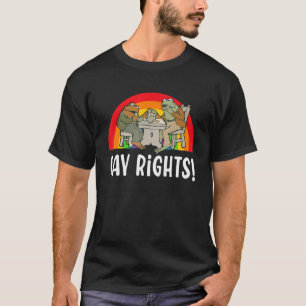 Frog Toad Gay Rights LGBT Pride T-Shirt