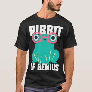 Frog Toad Ribbit of Genius T-Shirt