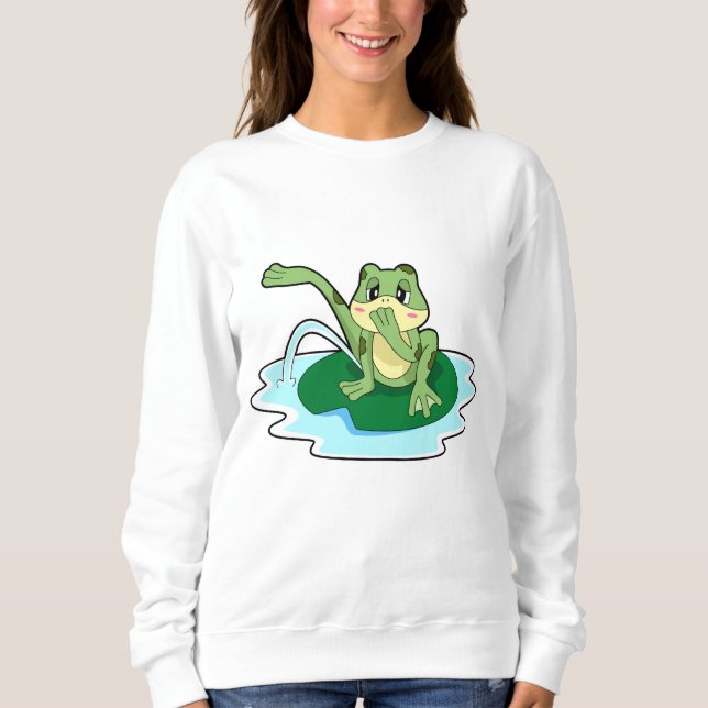 Frog Toilet Sweatshirt (Front)
