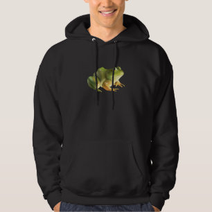 Frog Tree Frog Bullfrog Amphibian Realistic Art Hoodie