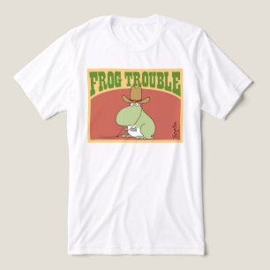 FROG TROUBLE by Sandra Boynton Official Apparel Tri-Blend Shirt