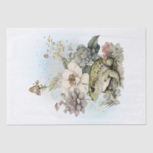Frog Watercolor Tissue Paper