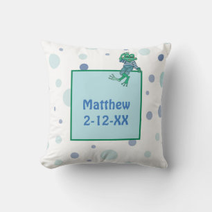 Frog Wearing Jeans Cushion