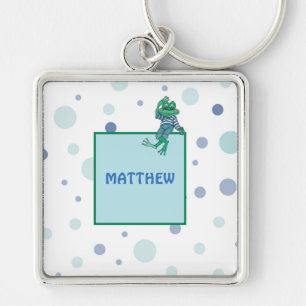 Frog Wearing Jeans Key Ring