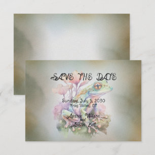 Frog Wedding Save The Date