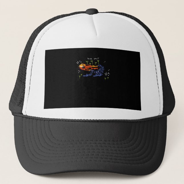 Frog Who Loves You! Trucker Hat (Front)
