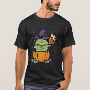 Frog Witch Halloween Costume Toad Animal Men Women T-Shirt