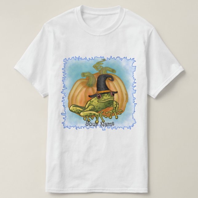 Frog Witch t-shirts (Design Front)