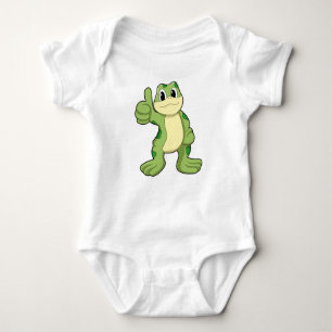 Frog with Approve Baby Bodysuit