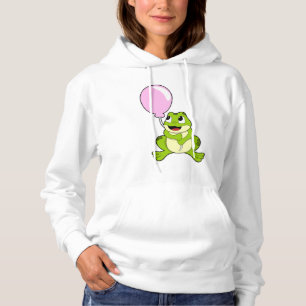 Frog with Balloon Hoodie
