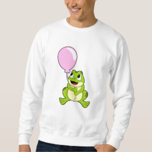 Frog with Balloon Sweatshirt
