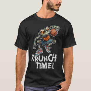 frog with basketball frog T-Shirt
