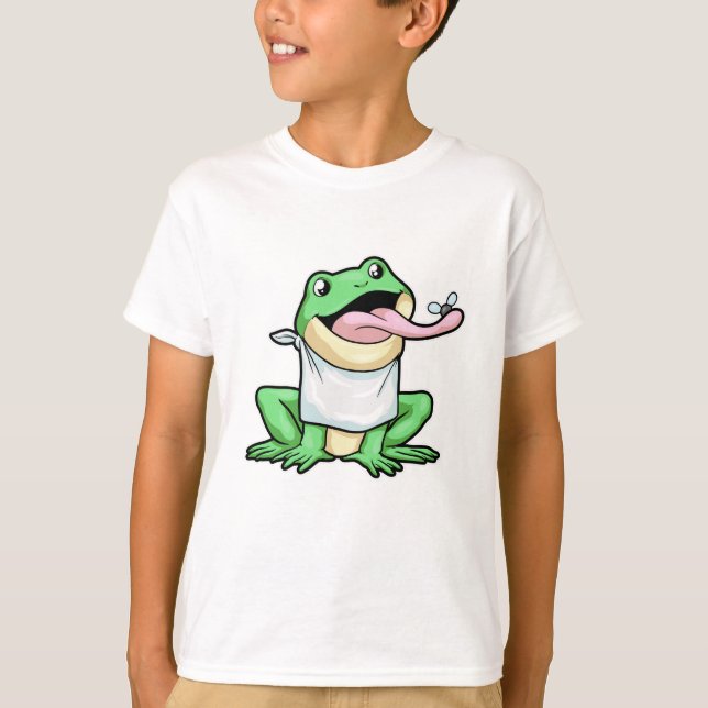 Frog with Beetle T-Shirt (Front)