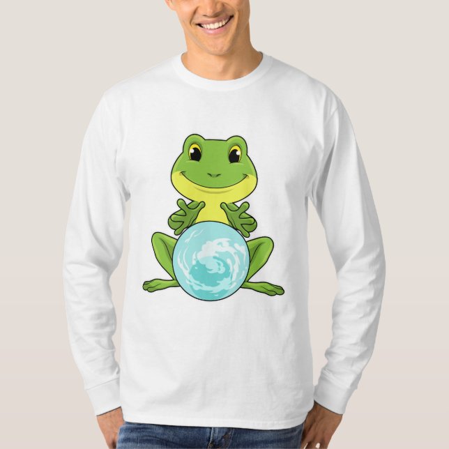 Frog with Crystal ball T-Shirt (Front)