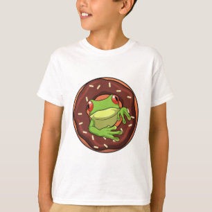 Frog with Doughnut T-Shirt