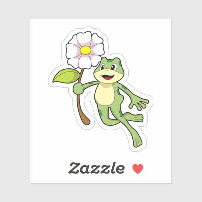 Frog with Flower.PNG (Sheet)