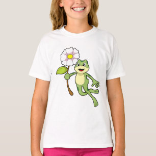 Frog with Flower.PNG T-Shirt