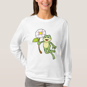 Frog with Flower.PNG T-Shirt