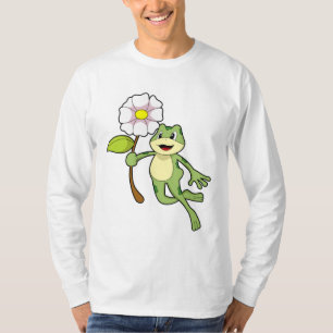 Frog with Flower.PNG T-Shirt