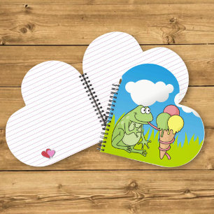 Frog with Icecream Notebook