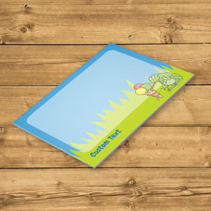 Frog with Icecream Notepad