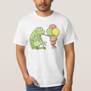 Frog with Icecream T-Shirt
