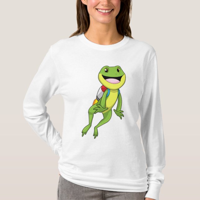 Frog with Jetpack T-Shirt (Front)